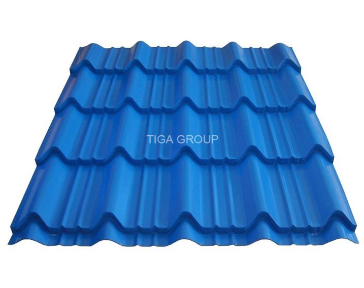 Easy Installation Steel Plate Metal Roofing Prepainted Galvanized Roof Tile