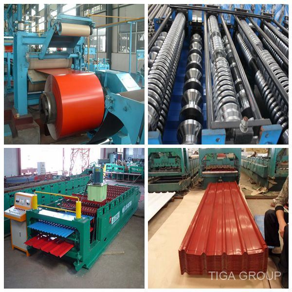 Color Steel Sheet Factory Price Anti Corrossion Corrugated Metal Roofing