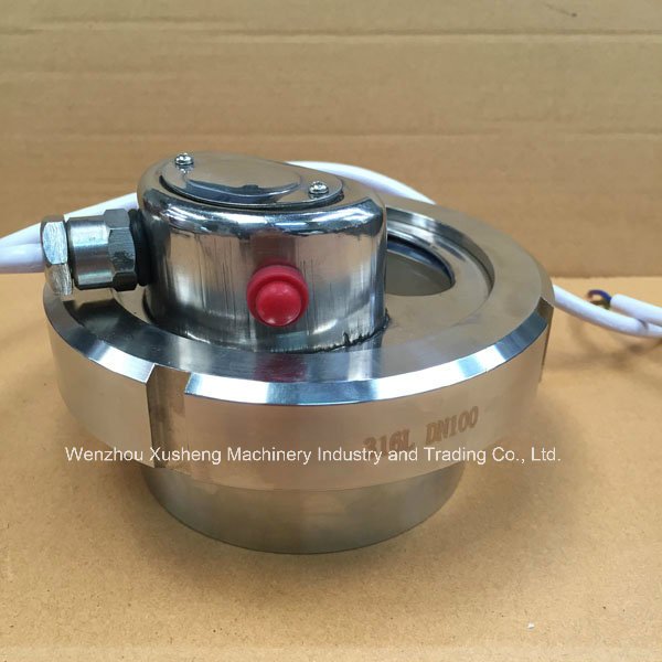 Dn150 из нержавеющей стали AISI316 DIN11850 Сварочный световой индикатор Смотровое стекло