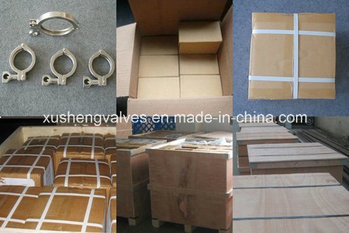 Санитарный зажим для тяжелых условий эксплуатации из нержавеющей стали