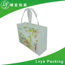 Custom Design fashion colorful recycled tote shopping pp non woven bag with competitive price