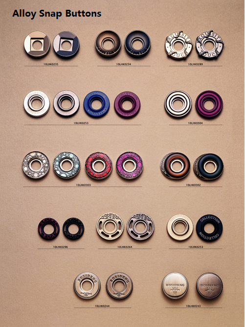 Alloy Snap Buttons