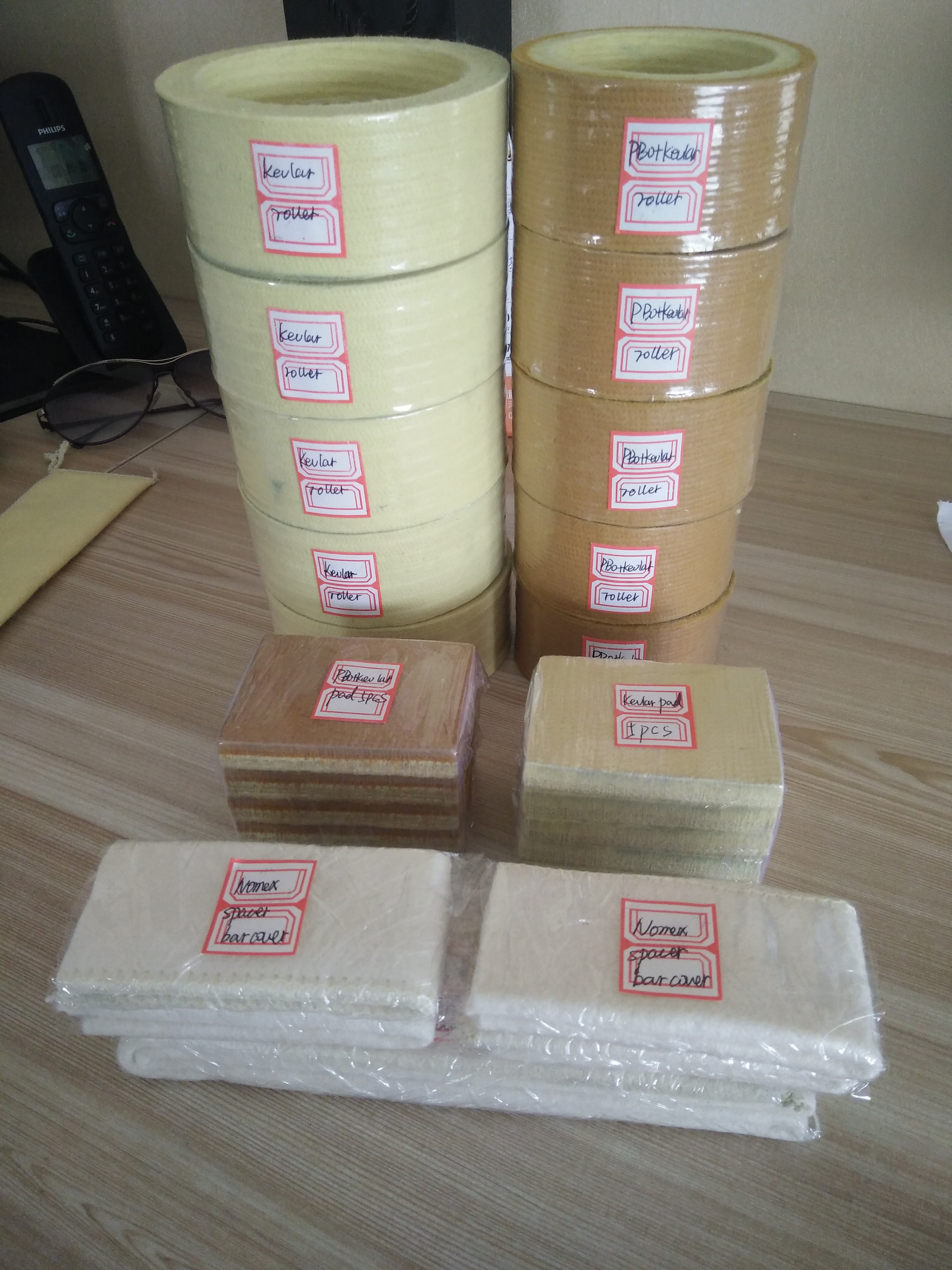 kevlar conveyor endless belt free little sample for your reference 