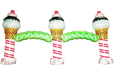 RB21021（4x8.4m）Inflatable Promotion Arch/ Inflatable Brand Customized Arch/ Inflatable Ice Cream Arch