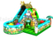 RB03014(10.5x8.5x6.5m) Inflatable zoo Funcity Bouncer, Inflatable castle with Slide