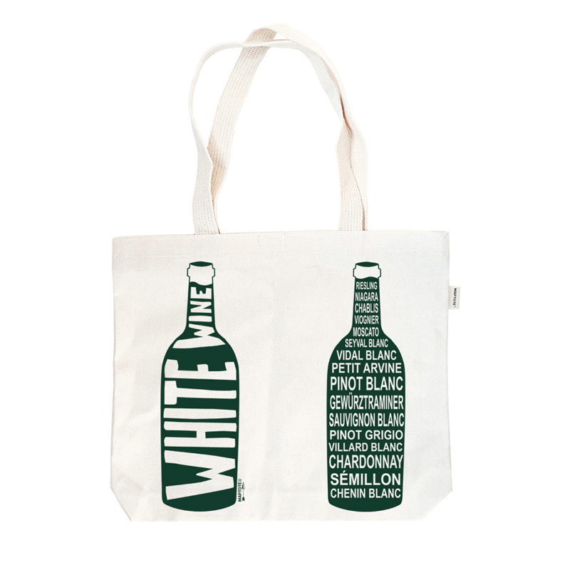 Eco-Cotton Canvas Double Wine Tote Bag