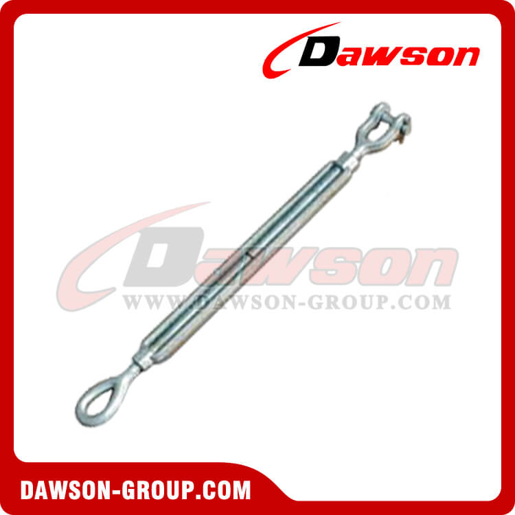 TURNBUCKLE DROP FORGED JAW & EYE US TYPE - DAWSON GROUP LTD. - CHINA MANUFACTURER, SUPPLIER, FACTORY TENSOR MANDÍBULA Y OJO FORJADOS TIPO EE. UU. - DAWSON GROUP LTD.- FABRICANTE, PROVEEDOR, FÁBRICA DE CHINA
