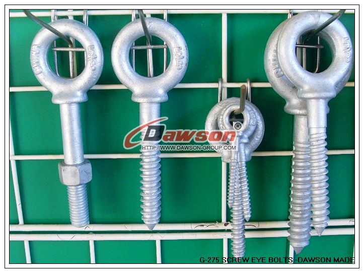 Pernos de ojo de tornillo G-275 G275 - Dawson Group Ltd. - Fabricante, proveedor de China 