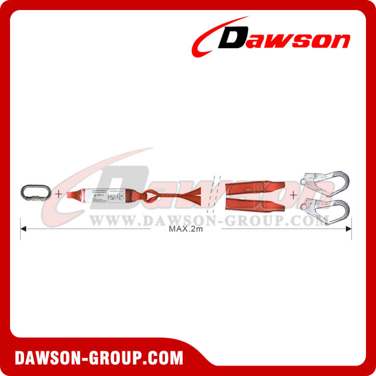 DS6106 Cordones de cinta con amortiguadores de energ&iacute;a EN355 EN354 - Dawson Group Ltd. - Fabricante, proveedor y f&aacute;brica de China