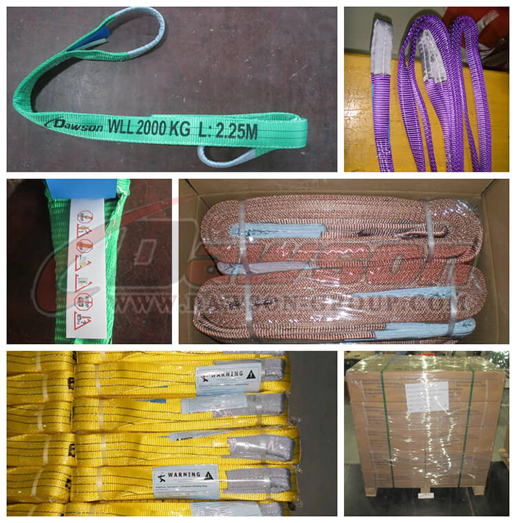 ウェビングリフティングスリング - Dawson Group Ltd. - 中国メーカー、サプライヤー、工場