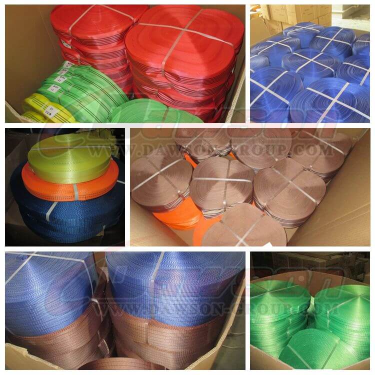 Materiales de eslinga de correas de 8 toneladas Manga de eslingas de elevaci&oacute;n redondas de poli&eacute;ster Manga de eslingas suaves - Dawson Group Ltd. - Fabricante, proveedor y f&aacute;brica de China