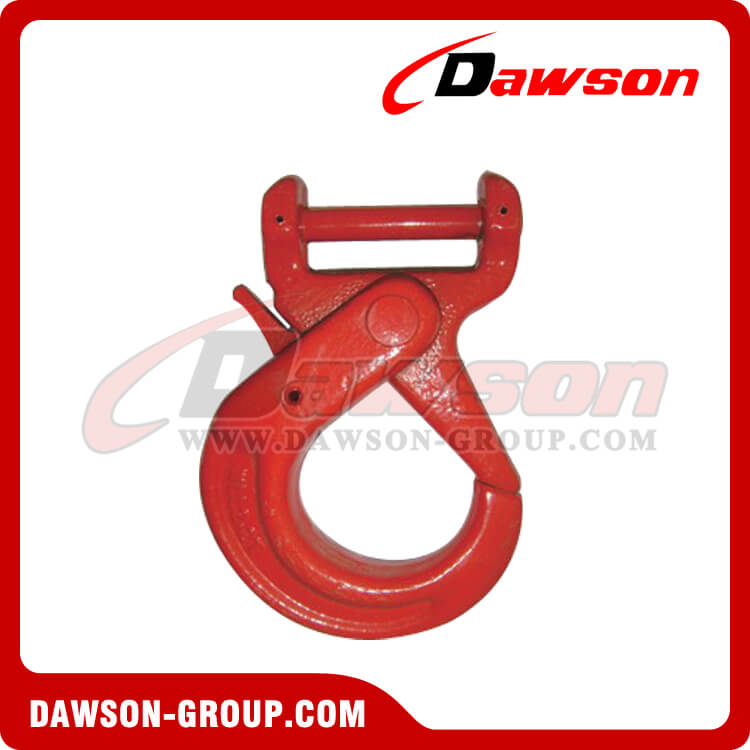 DS089 G80 GANCHO AUTOBLOQUEO DE HORQUILLA CORTA PARA ESLINGA WEB - DAWSON GROUP LTD.- FABRICANTE CHINA