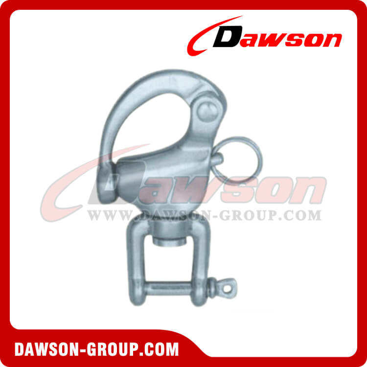 ジョーヘッド付きステンレス鋼スイベルスナップシャックル - Dawson Group Ltd. - 中国メーカー、サプライヤー、工場