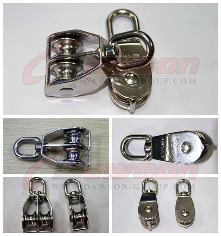 Bloque giratorio SS con doble rueda - Fabricante y proveedor de China