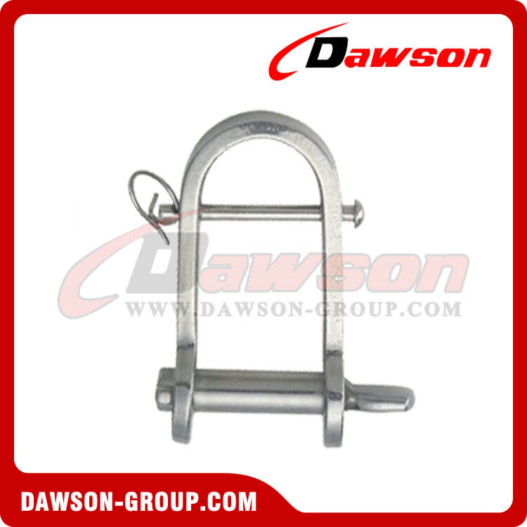 Grillete Dee de placa de acero inoxidable con barra transversal - Dawson Group Ltd. - Fabricante, proveedor y f&aacute;brica de China