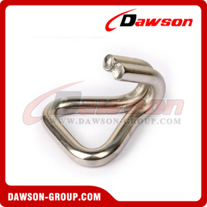DSWH25081 BS 800 кг / 1760 фунтов Двойные J-образные крючки из нержавеющей стали