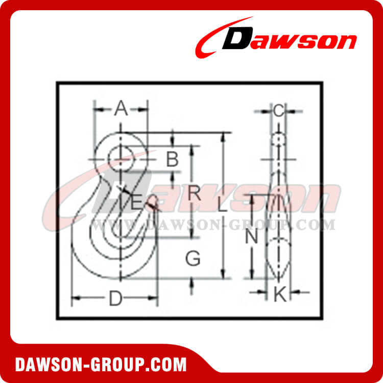アイグラブフック H-323 A-323 - DAWSON GROUP LTD.- 中国のメーカー、サプライヤー、工場