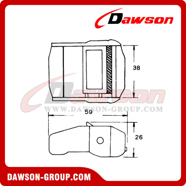 DSCB35901 カム バックル - Dawson Group Ltd. - 中国メーカー、サプライヤー、工場