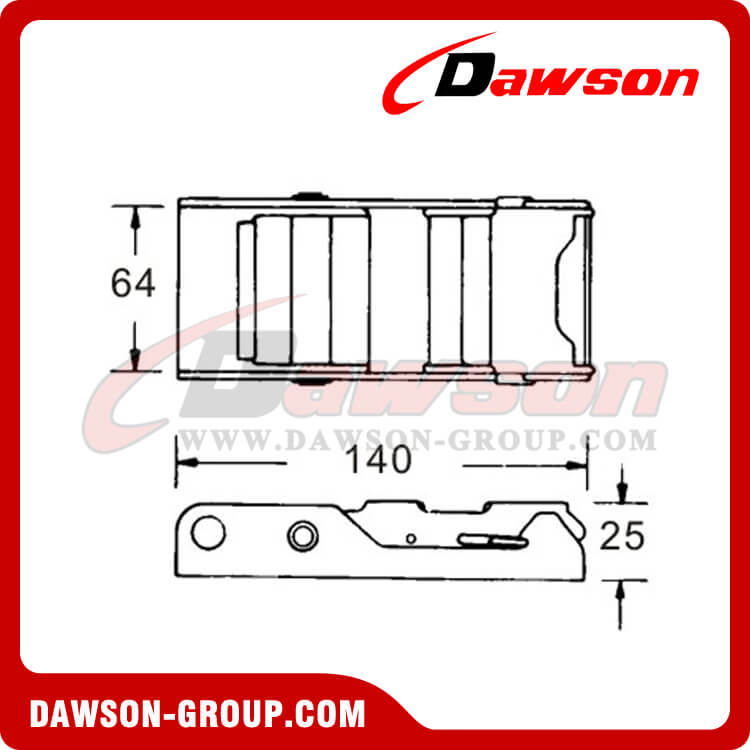 DSOCB10 オーバーセンターバックル - 中国メーカーサプライヤー