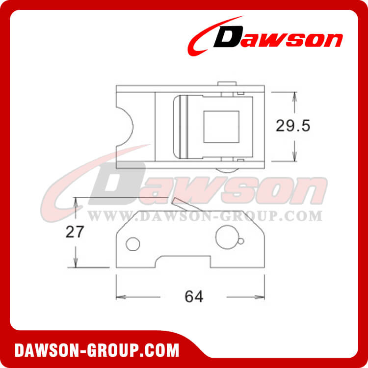 DSCB25651 カム バックル - 中国メーカー サプライヤー