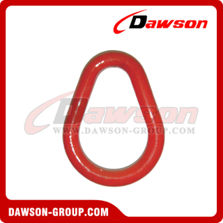 DS034 Enlace en forma de pera de acero forjado de aleación