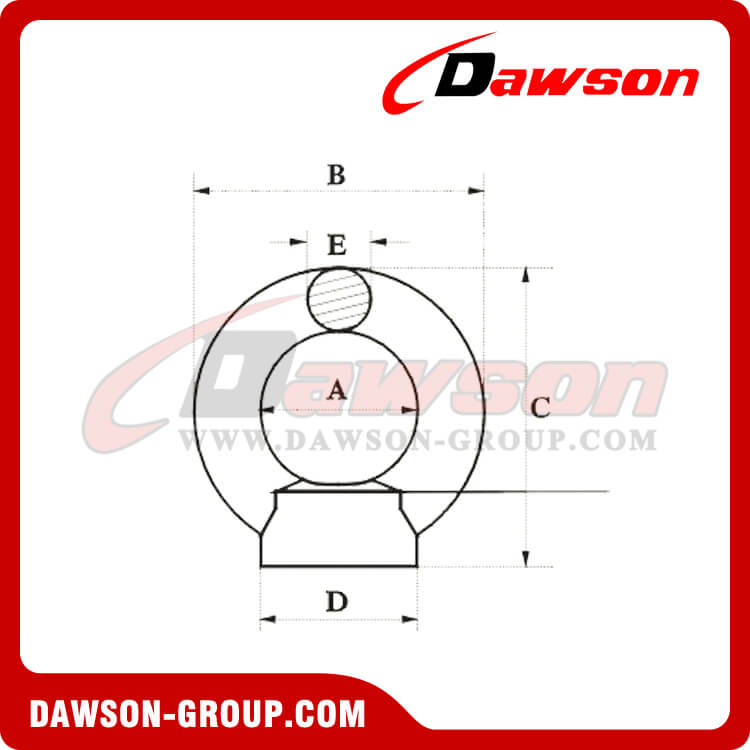 TUERCA DE OJO DIN 582 - DAWSON GROUP LTD.- FABRICANTE, PROVEEDOR, F&Aacute;BRICA DE CHINA