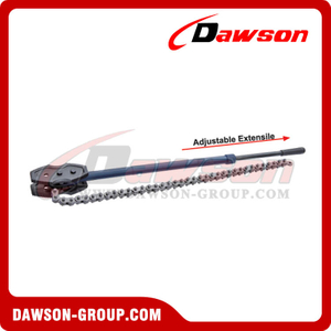 Chave de tubo de corrente extensível ajustável DSTD06BC, pinças de corrente telescópica, ferramentas de aperto de tubo 