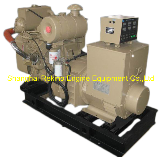 Cummins 30KW 38KVA 50HZ marine generator genset set (CCFJ30JW /4BTA3.9-GM47)