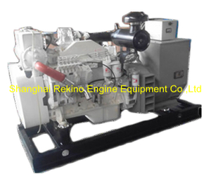 Cummins 100KW 125KVA 50HZ marine generator genset set (CCFJ100JW /6CT8.3-GM115）