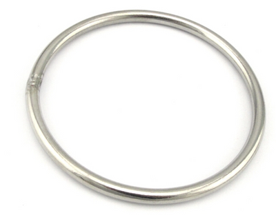 Welded stainless steel rings