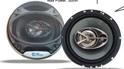 Hot selling new model factory price 6.5" 3 way car speaker