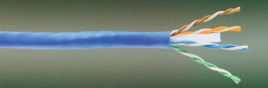 Cable de lan de la CHAQUETA del profesional UTP CAT6 PVC/PE de la alta calidad 