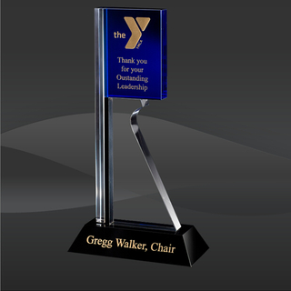 Blue Crystal Carlsbad Award (T-WCBD611)