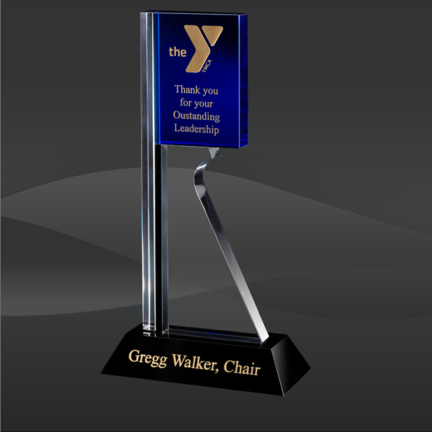 Blue Crystal Carlsbad Award (T-WCBD611)