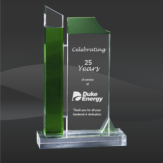 Green Revolution Crystal Award (T-CKAF610)