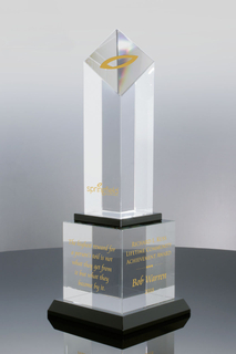 Denali Tower Crystal Award Trophies