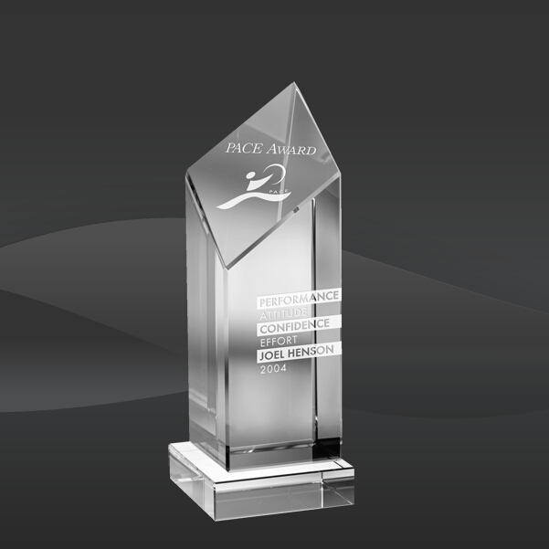 Clear Encore Crystal Diamond Award (JC-4020-863)