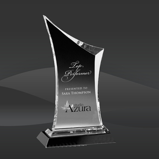 Coburn Peak Crystal Award (CD-6671)