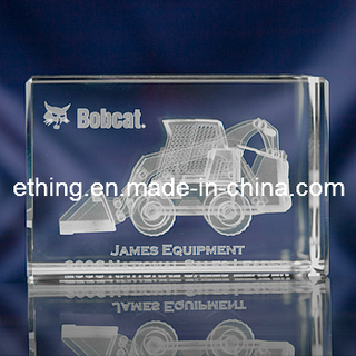 3D Crystal Block Gift Awards