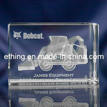 3D Crystal Block Gift Awards