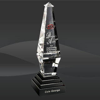 Crystal Epitome Tower Award (CD-6978, CD-6979, CD-6980)