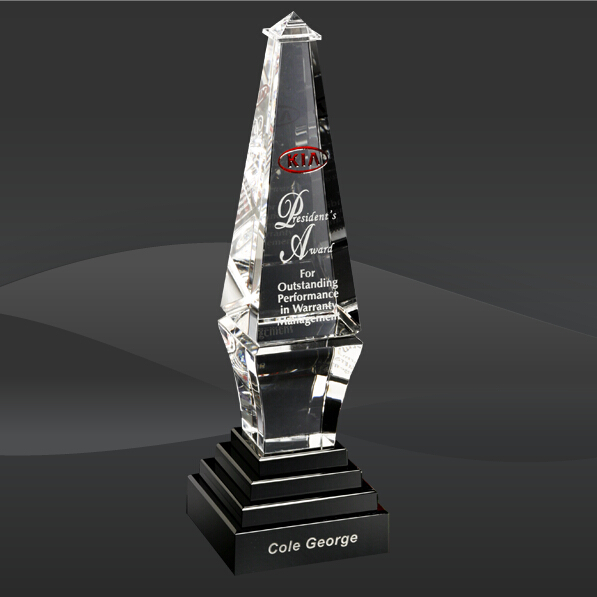 Crystal Epitome Tower Award (CD-6978, CD-6979, CD-6980)