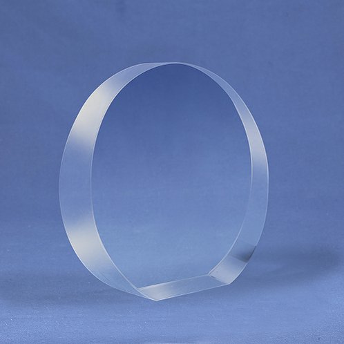 Round Crystal Logo Collection Trophy for a Desktop Award (#70154)