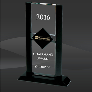 Black Diamond Crystal Award (TM-C9306)