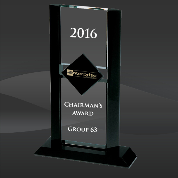 Black Diamond Crystal Award (TM-C9306)