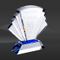 Blue Prosperity Crystal Award (TM-C8108)