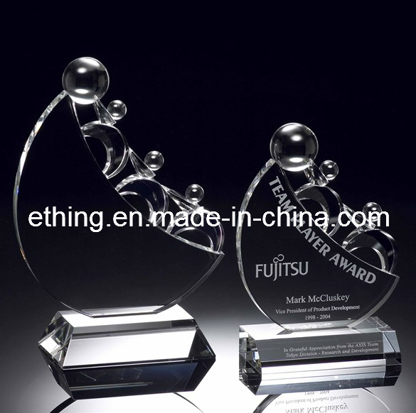 Team Together Crystal Award