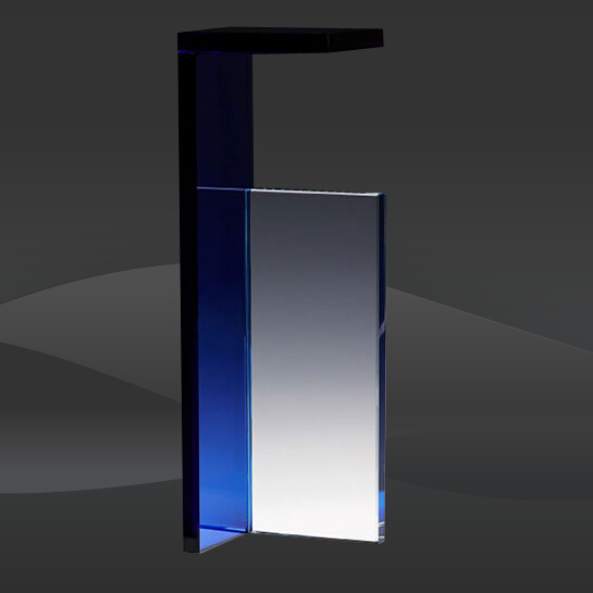 Blue Window Crystal Award (CIP-YJ714S, CIP-YJ714L)