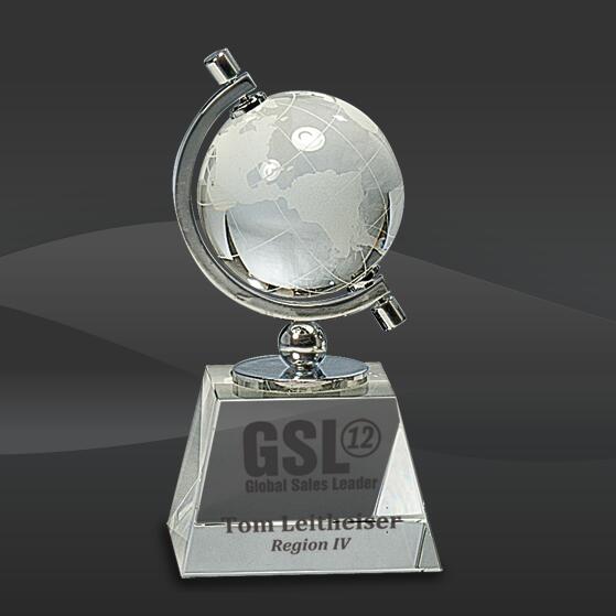 Crystal Spinning Globe Award (J-CRY315, J-CRY160)