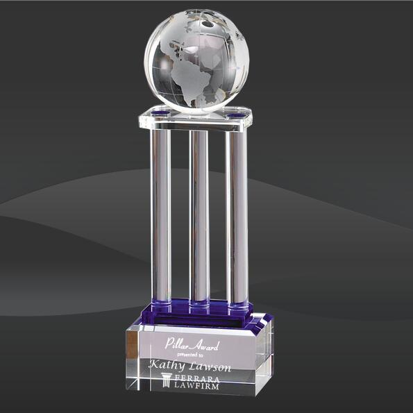 World Pillars Crystal Award (D-CRY154)